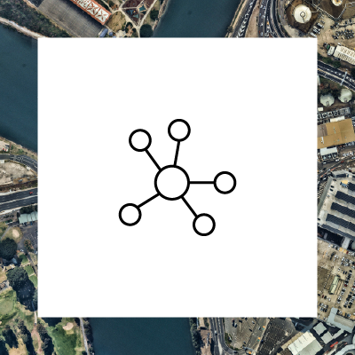 illustration of hub and spokes